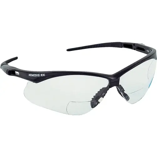 SAFETY Series Safety Glasses, Universal Lens, Hard-Coated Lens, Polycarbonate Lens, Clear Frame