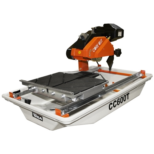 Diamond 31777 65019 Electric Tile Saw, 15 A, 7 in Dia Blade, 17 in Ripping, 5/8 in Arbor, 6000 rpm Speed