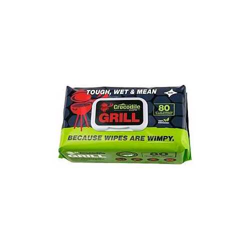 Crocodile Cloth 6600 Consumer Grill Cleaning Cloth, 15 in L, 10 in W - pack of 80