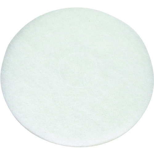 424614 Polishing Pad, White - pack of 5