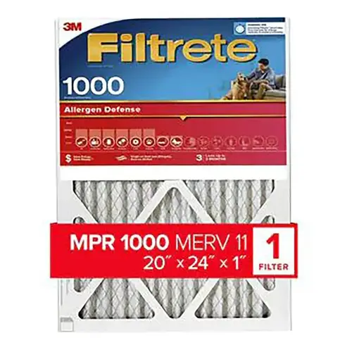 Filtrete 9826-4-XCP4 FILTER AIR ALRGN DFN 20X24X1IN - pack of 4