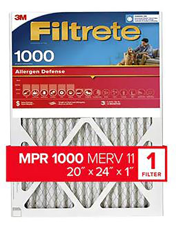 Filtrete 9826-4 FILTER AIR ALRGN DFN 20X24X1IN