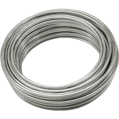 Hillman 50130 Utility Wire, 25 ft L, 16 Gauge, Galvanized Steel