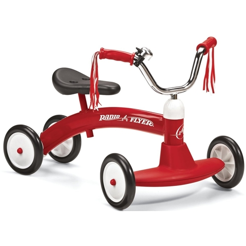 Radio Flyer 20A-XCP2 20 Tricycle, 1 to 3 years, Steel Frame, 5-1/2 in Front Wheel, Red - pack of 2