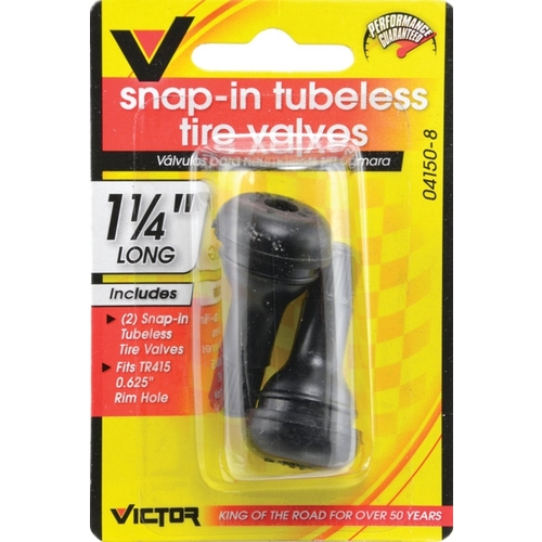 GENUINE VICTOR 22-5-04150-8 Tire Valve, Rubber - pack of 2