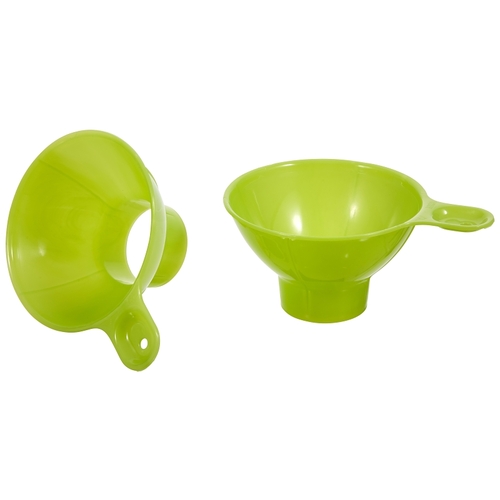 Arrow Plastic 01406-XCP6 1406 Canning Funnel, Plastic, Lime Green, 7-1/2 in L - pack of 6