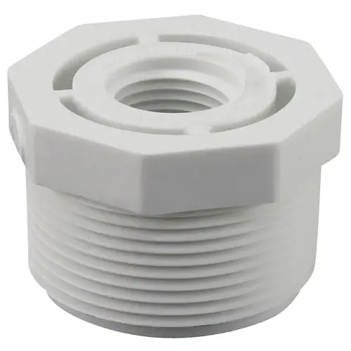 439209BC Reducing Bushing, 1-1/2 x 1/2 in, MIP x FIP, PVC, SCH 40 Schedule