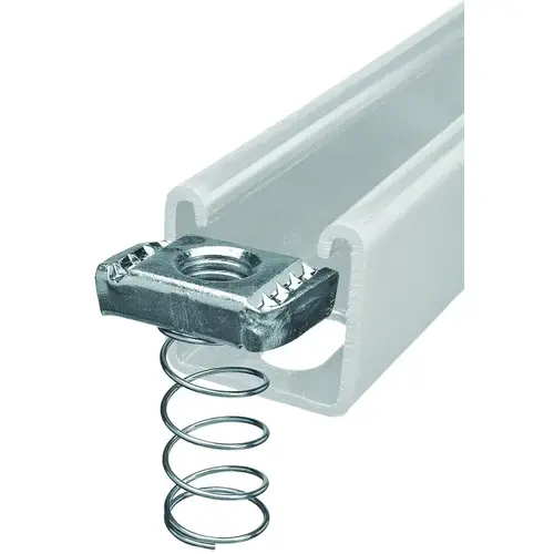 Superstrut ZA1001/2EG-10 1/2 In. 14 Ga. A-Series Self-Aligning Spring Nut Galvanized - pack of 5