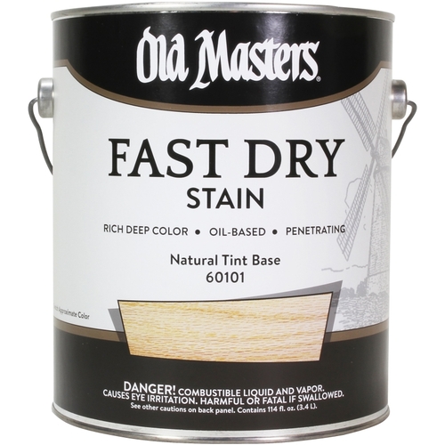 Old Masters 60101 Fast Dry Stain, Natural, Liquid, 1 gal