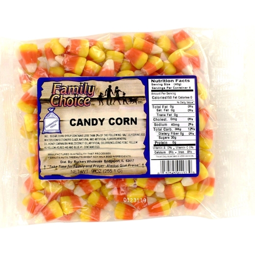 Family Choice 1137 Candy Corn, 9.5 oz