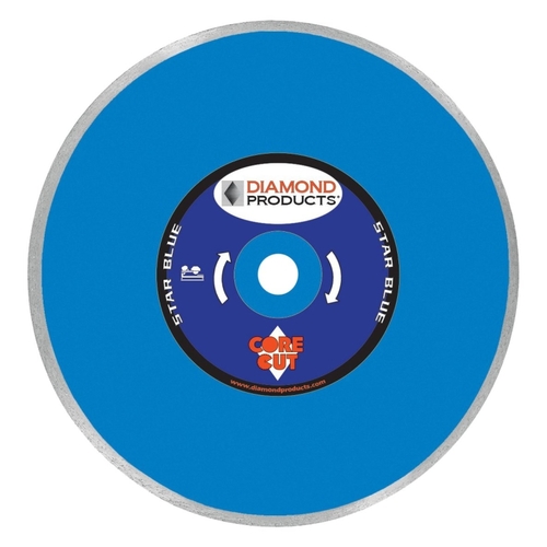 Diamond 80012 Tile Diamond Blade, 4 in Dia, 7/8 in Arbor