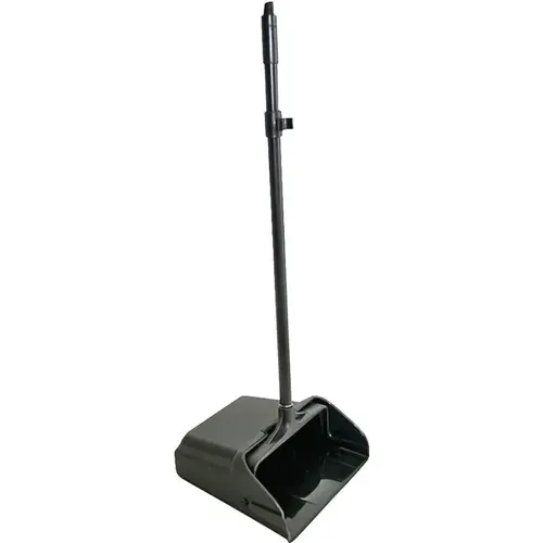 Lobby Dustpan, 41-1/4 in L, 15 in W, Black