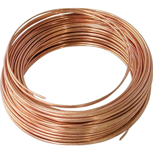 Hillman 50162 Utility Wire, 50 ft L, 20 Gauge, Copper