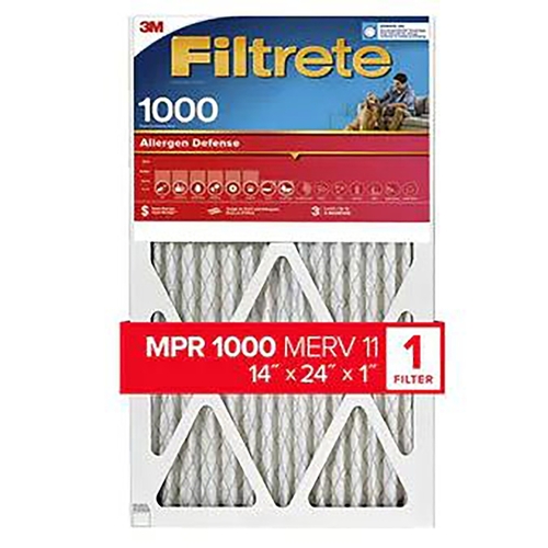 FILTER AIR ALRGN DFN 14X24X1IN - pack of 4