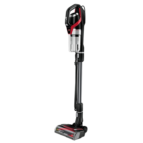 BISSELL 2831 CleanView Pet Slim Corded Stick Vacuum, 0.5 L Vacuum, Black/Mambo Red Housing