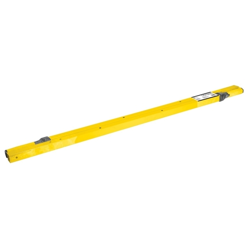 Wheelbarrow Handle, 60 in L, Steel, For: 6 cu-ft Steel Wheelbarrow Pair Yellow