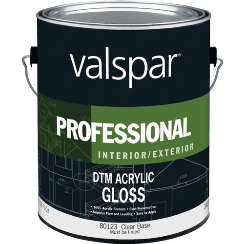 045.00.007 DTM Acrylic Topcoat, Gloss, Clear, 1 gal, Pail - pack of 4