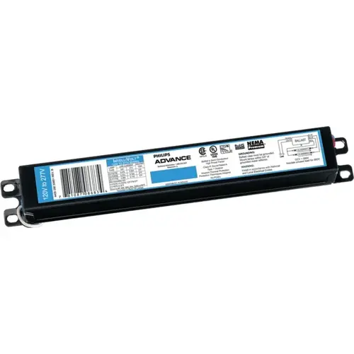 Optanium Series Electronic Ballast, 120/277 V, 111 to 113 W, 2-Lamp