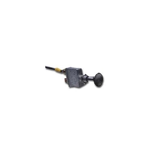 Push/Pull Switch, 75 A, 6/28 VDC, Screw Terminal, Nickel Housing Material