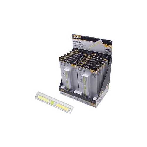 Light Bar, LED Lamp, 2-Lamp, White Light Aluminum