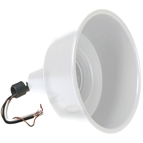 Lamp Holder, 75 to 150 W, White