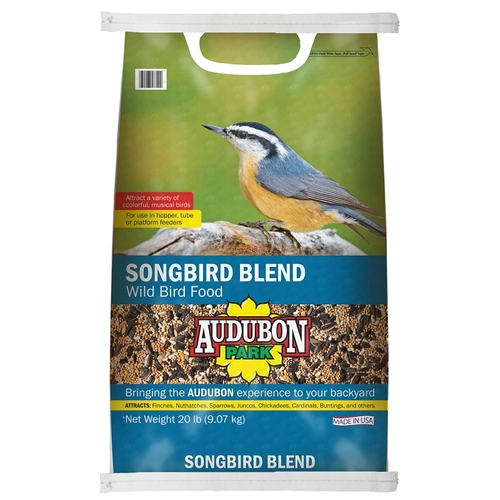 Audubon Park 12559 Wild Bird Seed, Songbird Blend, 20 lb