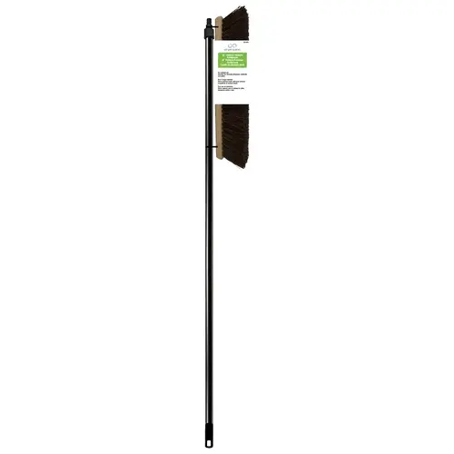 3018PF Push Broom, 54 in L Trim, 55.65 in L, Threaded, Metal Handle