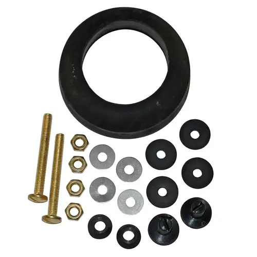 Tank-to-Bowl Toilet Repair Kit, Rubber