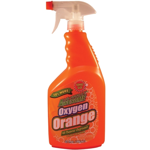 LA's TOTALLY AWESOME 361 All-Purpose Cleaner and Degreaser, 32 oz Spray Bottle, Liquid, Orange