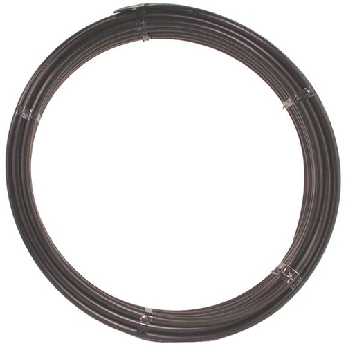 Pipe Tubing, 1/2 in, Plastic, Black, 400 ft L