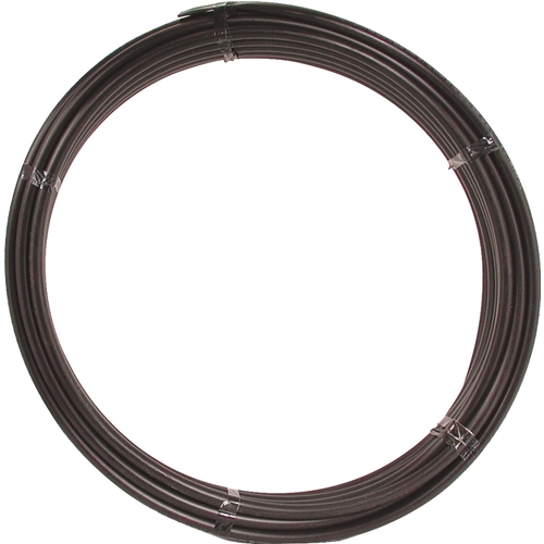 Pipe Tubing, 1-1/4 in, Plastic, Black, 300 ft L