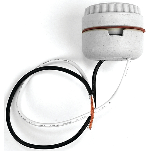 Lamp Socket, 250 V, 660 W, Porcelain Housing Material, White