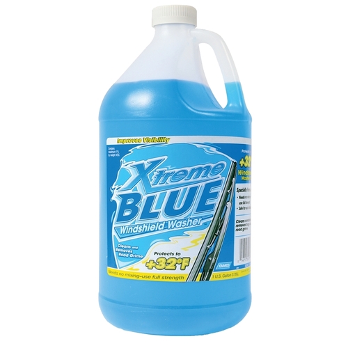 Xtreme Blue Windshield Washer Fluid, 1 gal - pack of 6