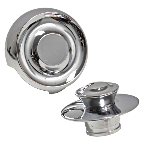 Danco 10551 Tub Drain Trim Kit, Metal, Chrome, For: 1 and 2-Hole Plates