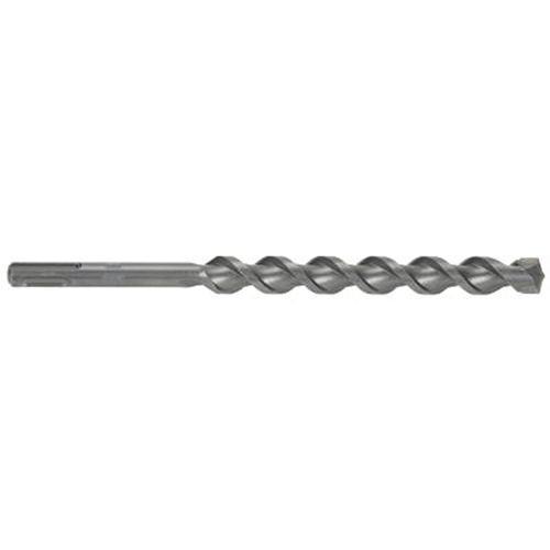 Irwin 322042 Hammer Drill Bit, 5/8 in Dia, 8 in OAL, Twist Flute, 1-Flute, 2 in Dia Shank, SDS Plus Shank Double Tempered