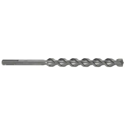 Hammer Drill Bit, 5/8 in Dia, 8 in OAL, Twist Flute, 1-Flute, 2 in Dia Shank, SDS Plus Shank Double Tempered