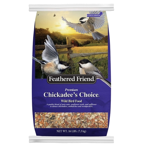 Chickadee's Choice Series 14172 Wild Bird Food, Premium, 16 lb Bag
