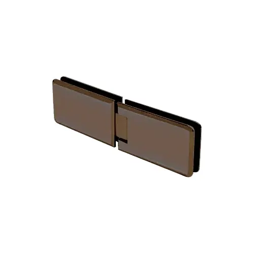 Oil Rubbed Bronze Grande 180 Series 180 Degree Glass-to-Glass Hinge