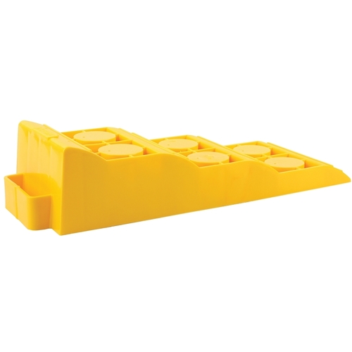 Camco 44573 Tri-Leveler, Plastic, Yellow