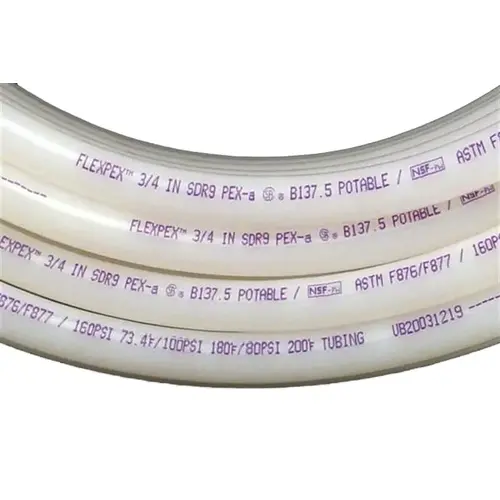 Flair-It 16064 SAFEPEX Pro PEX-A Pipe Tubing, 3/4 in, White, 100 ft L
