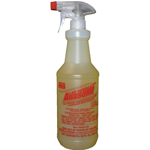 LA's TOTALLY AWESOME 338 Cleaner and Degreaser, 32 oz, Liquid, Orange