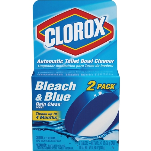 CLOROX 30900 Toilet Bowl Cleaner, Solid, Citrus, Floral, Dark Blue