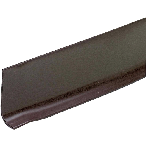 M-D 75903 Wall Base, 120 ft L, 2-1/2 in W, Vinyl, Brown