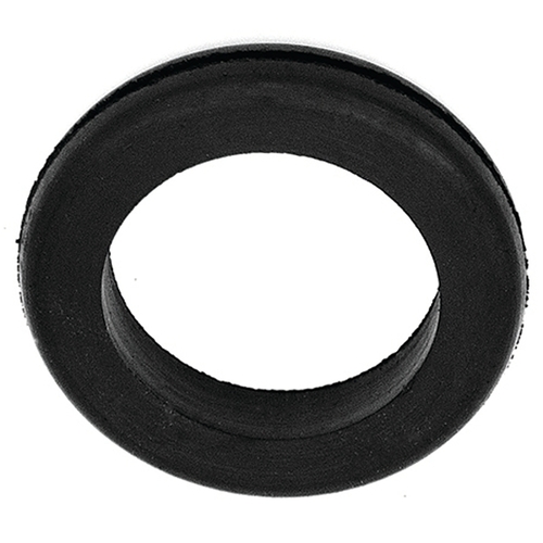 Grommet, Rubber, Black, 11/32 in Thick Panel