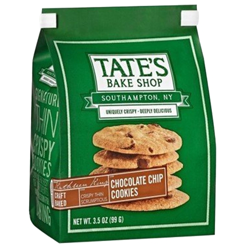 Tate's Bake Shop 1002009-XCP12 COOKIES CHOC CHIP TATES 3.5OZ - pack of 12