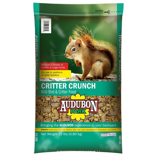 Wild Bird Food, Critter Crunch, 15 lb
