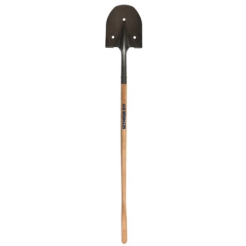SEYMOUR 49085 S400 Series Rice Shovel, 59 in L, 9 in W, 5 in H, Hardwood/Steel