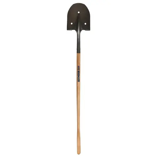 S400 Series Rice Shovel, 59 in L, 9 in W, 5 in H, Hardwood/Steel