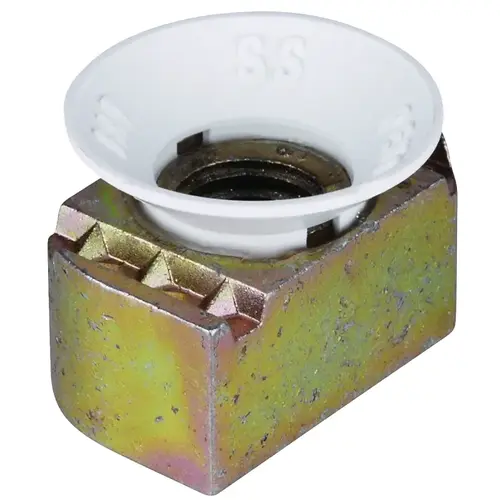Superstrut ZCM1003/8-10 Cone Nut, Nylon/Steel, Gold, Galvanized - pack of 5