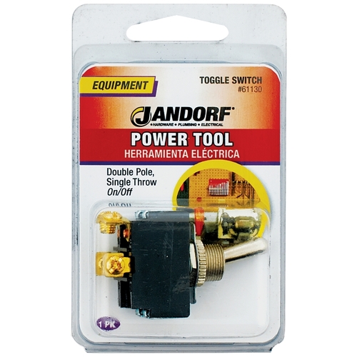 Jandorf 61130 Switch, 15/20 A, 125/277 V, DPST, Screw Terminal